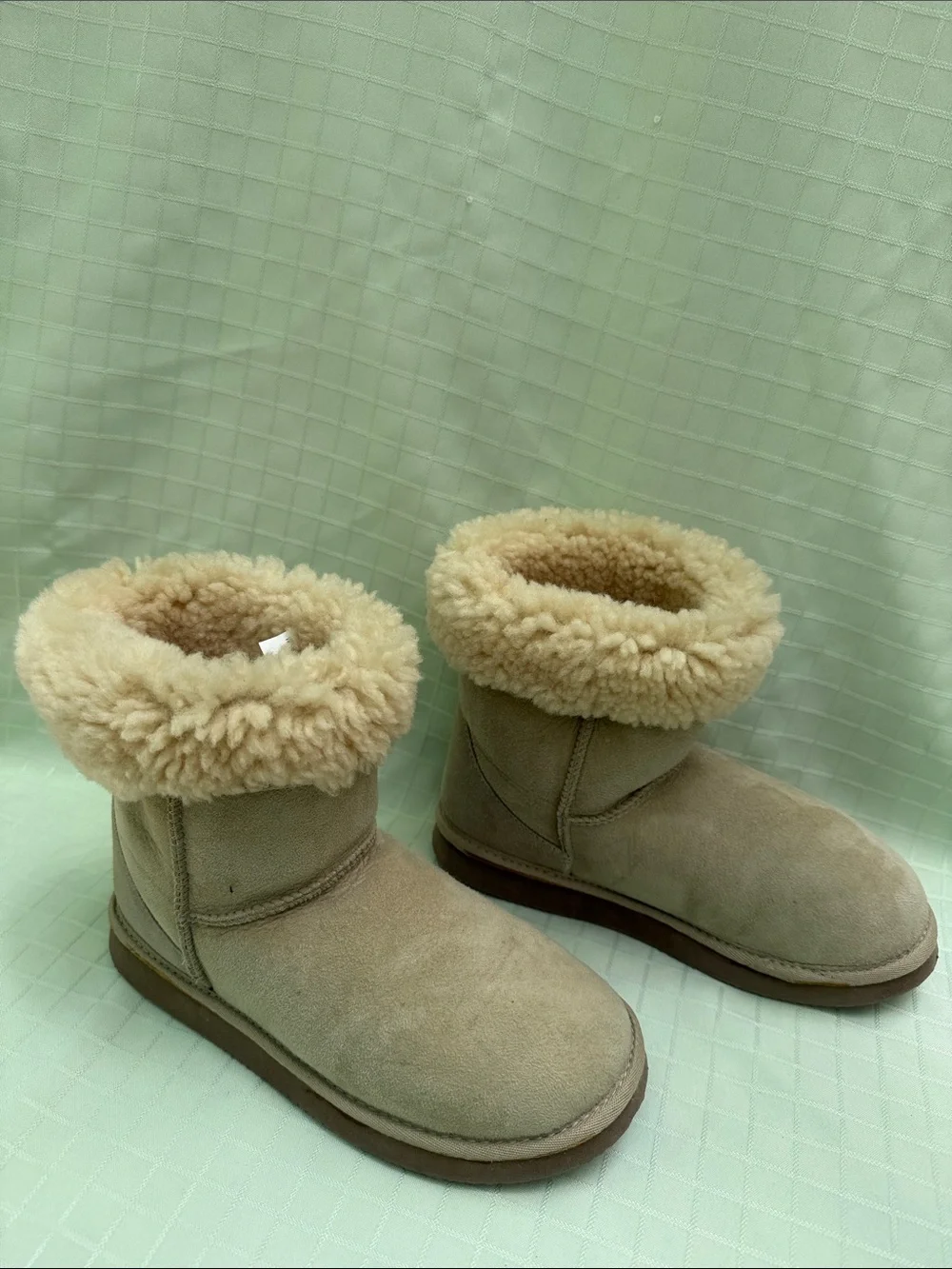 Vintage cozy shearling
